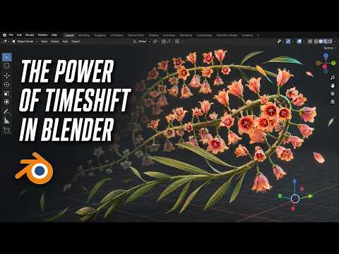 the power of timeshift in blender