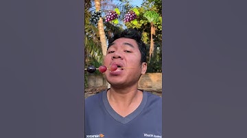 Food ASMR | Mouth Emoji Magic😲✨️ #shorts #reverse #food #funny #mukbang #satisfying #trending