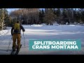 Splitboarding In Crans Montana