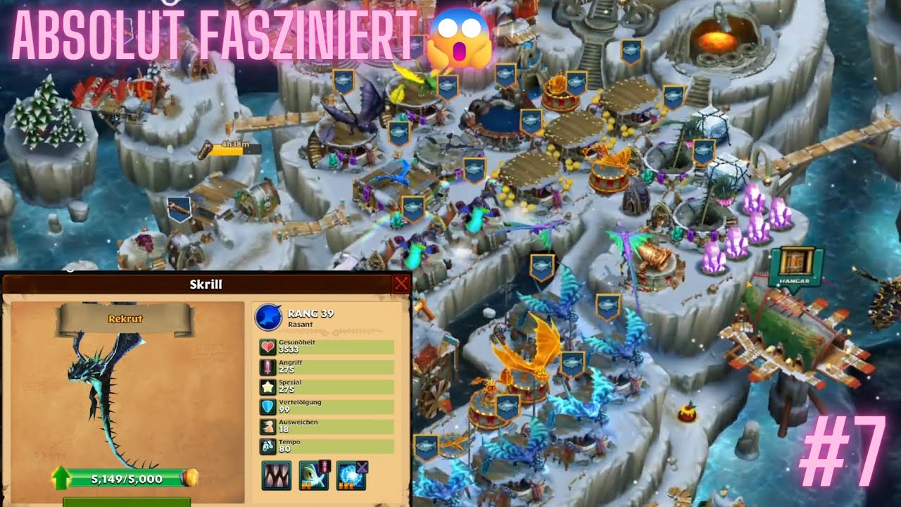 10Milliarden Fisch und Level 40 Raufen Drache😱/Dragons Zuschaueraccounts #7