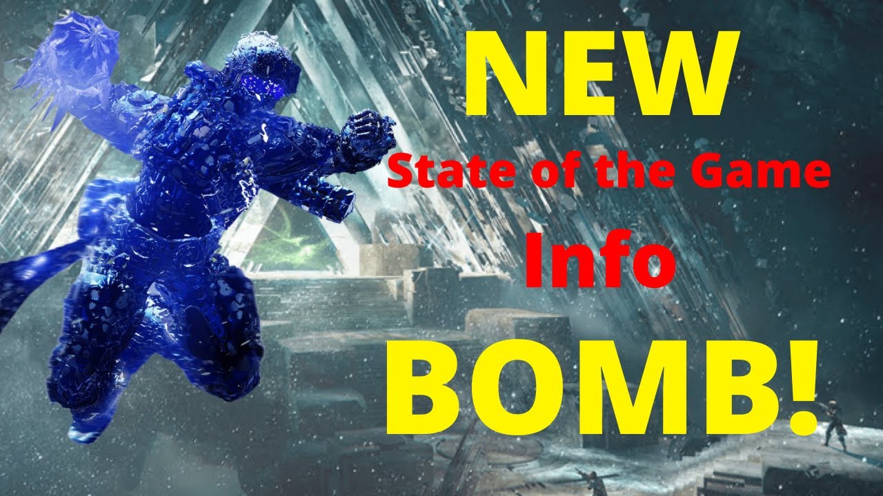 Destiny 2: NEW State of the Game Info BOMB! Sunsetting?! PvP? VoG? Transmog?!