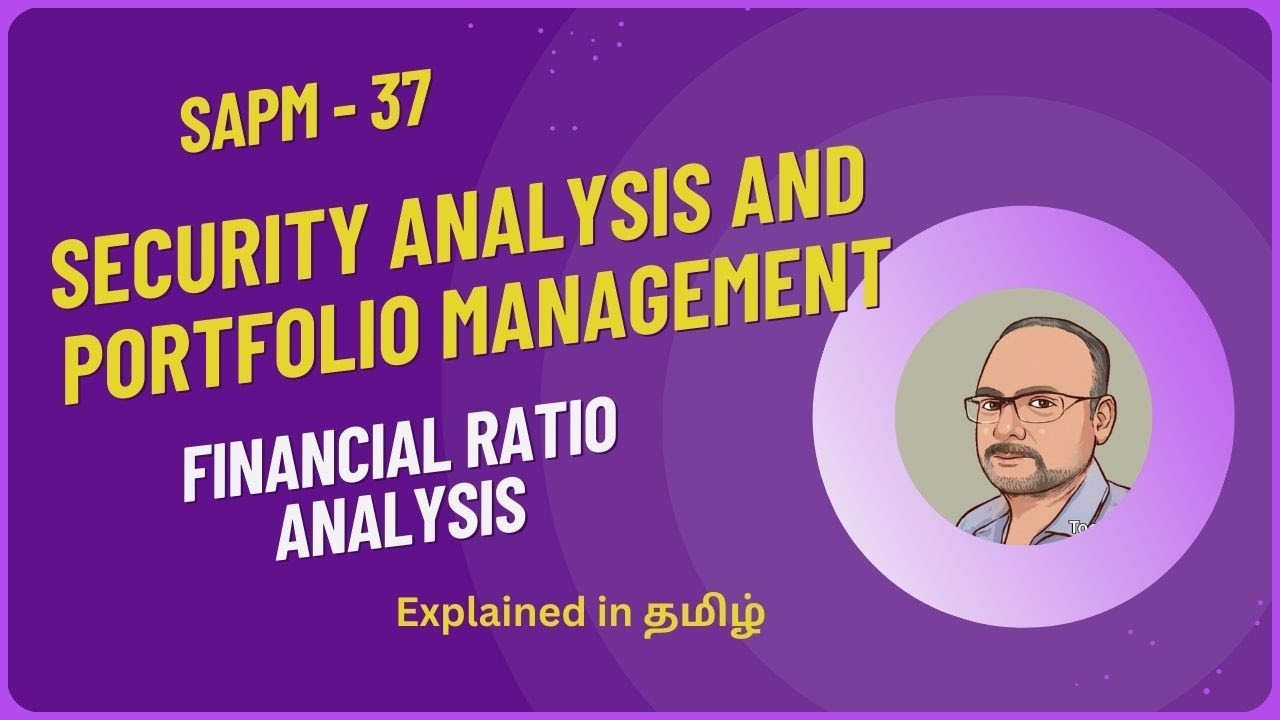 Security Analysis and Portfolio - Financial Ratio Analysis - YouTube
