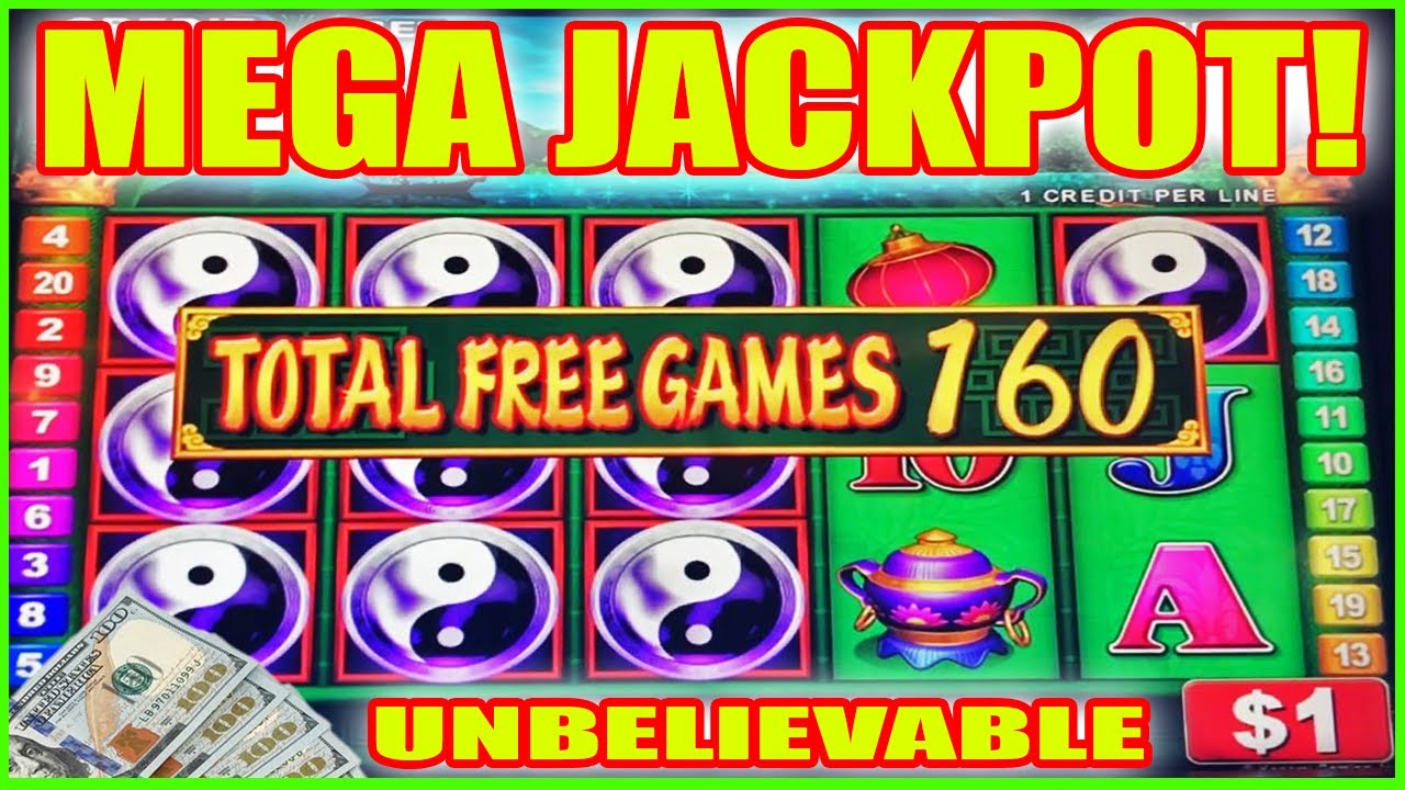 Unbelievable 160 FREE SPINS! MEGA JACKPOT China Shores High Limit Slots ...
