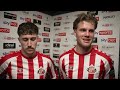 "We're happy with the three points" | Hume & Hjelde Post West Brom | Post Match Reaction