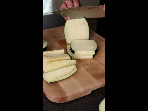 Cutting an Eggplant