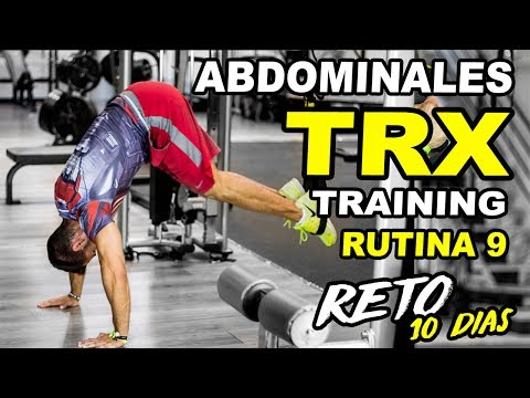 🔵 Rutina TRX ABDOMINALES || RETO TRX TRAINING 10 DIAS || Abdominales Suspensión- Marcar Abdominales