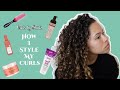 How I Style My Curls | My VERY FIRST Youtube Video