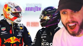 F1 2021 - Max Verstappen v Lewis Hamilton Montage Reaction!!!