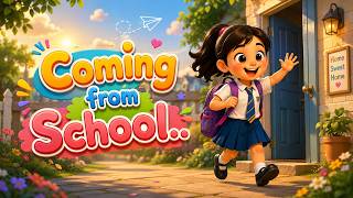 Coming from School | Fun Kids Song &amp; Nursery Rhyme | Made For kids| Song Concept by: Abhisha