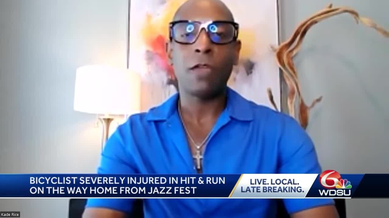 Video shows woman hit by car while riding bike home from Jazzfest YouTube