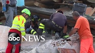Race to Find Survivors After Deadly Earthquake Hits Italy