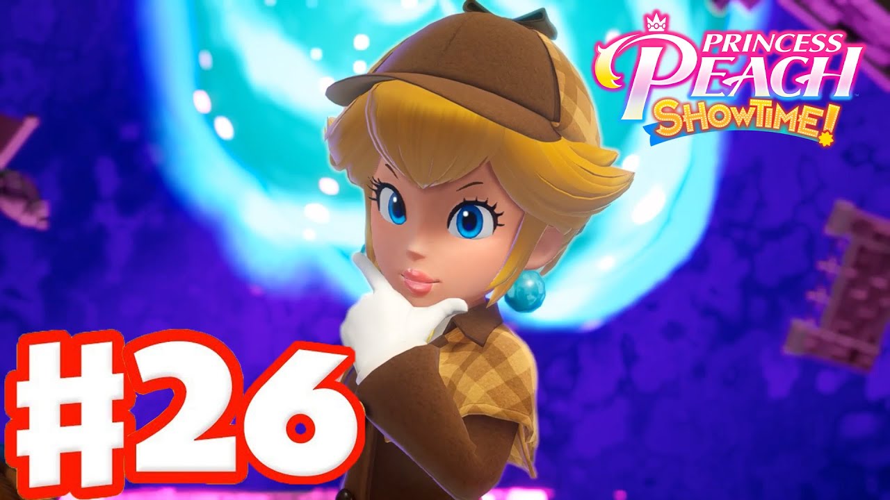 Princess Peach Showtime Gameplay Half 26 The Darkish Museum & the Purple Thriller (All Collectibles)