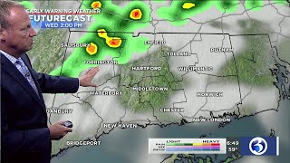 FORECAST: Early Warning Weather Alert for Wednesday due to the potential for storms