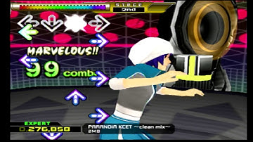 Dance Dance Revolution X- PARANOiA KCET: Clean Mix