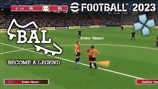 My First Time Playing Become A Legend on PES 2023 PPSSPP, Turns Out It Works & There Are No Bugs! screenshot 3
