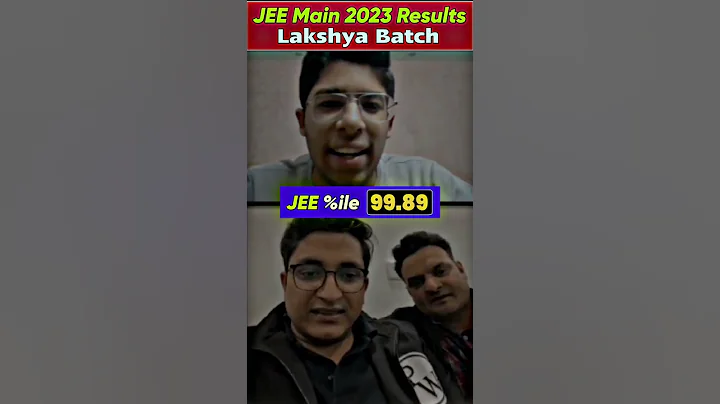 99.89%ile in JEE Main 2023 🔥🔥 #PhysicsWallah #JEEmainResults2023PW