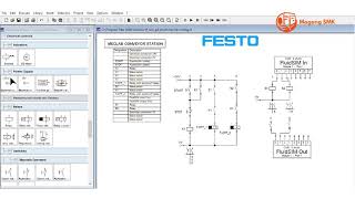 MecLab Conveyor Station Festo (Control FluidSIM)
