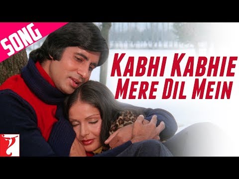 Kabhi Kabhi Mere Dil Mein (Male) Song | Kabhi Kabhie | Amitabh Bachchan | Rakhee