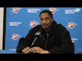 Aaron Wiggins on his teammates | Post Game Media | January 11, 2026