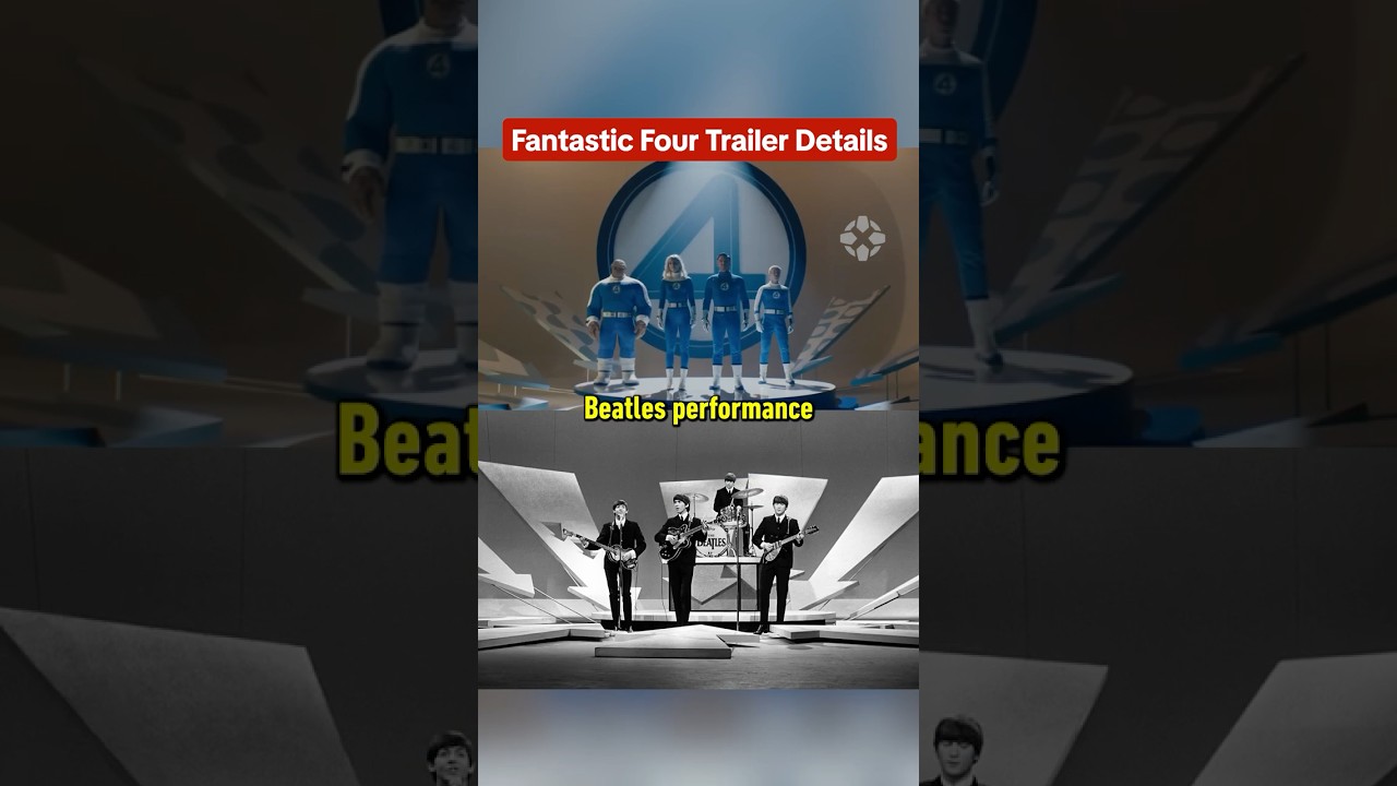 The Fantastic Four: First Steps BREAKDOWN! #thefantasticfour #movie #trailer #breakdown #villain