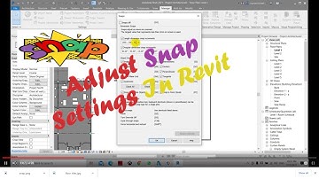 Adjust Snap Settings In Revit
