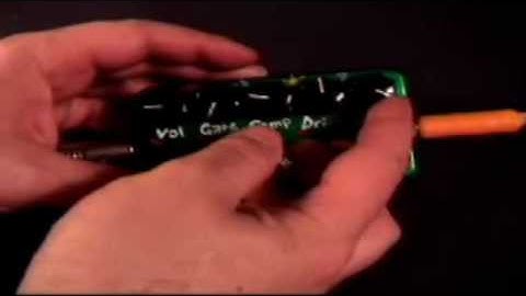 Z Vex Fuzz Factory Pedal Video Demo