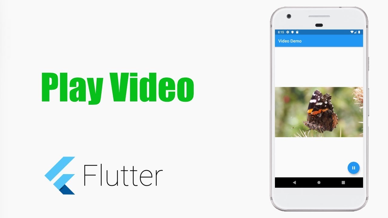 Flutter Video Player With Controls, Video Player Fullscreen, Flutter Chewie  Video Player