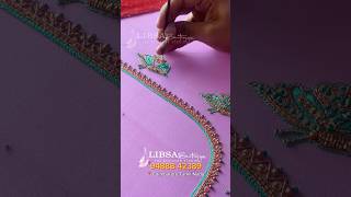 Trending aari work blouse design | latest aari work design | simple aari work design blouse.