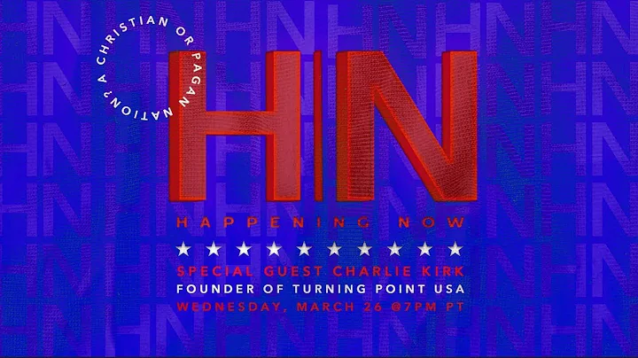 Happening Now with Pastor Jack Hibbs and Charlie Kirk - A Christian or Pagan Nation