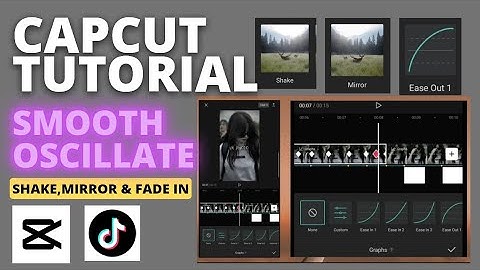 Smooth Oscillate Beat | Shake, Mirror & Fade in | Capcut Tutorial #capcut #oscillate