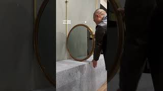 smart mirror customization factoryLeather tunnel mirror, wall push, the true wife is so beautiful