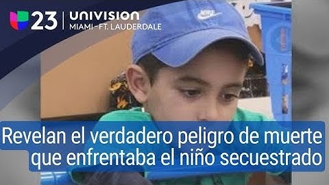 Así fue como dieron con el paradero del "Jojo" el niño secuestrado en Canadá
