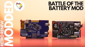 GAMEBOY ADVANCE USB-C BATTERY FACE-OFF | Hand Held Legend vs. Retro Modding | Retro Renew