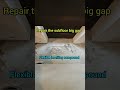 How to repair the gap between wood & screed ..طریق ترمیم زمین بین چوب و سمنت
