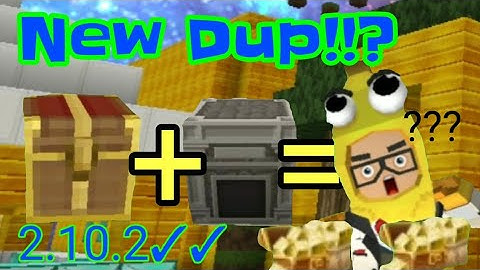 Furnace + Chest =New Duplication Glitch 😍😍 | Blockman Go | Skyblock