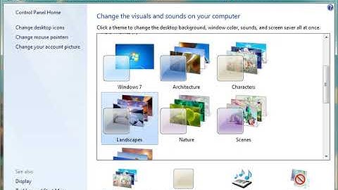 All sounds of Windows 7 themes