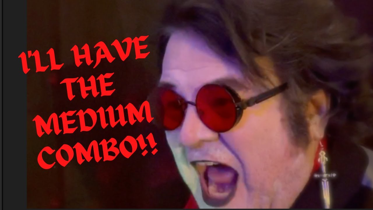 Order Your Next Burger Like a Goth-Rock Legend!!