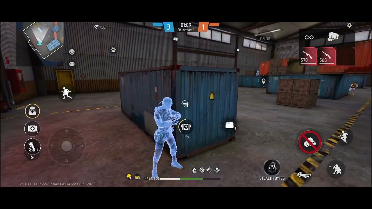 Free Fire game new Chracter Morse Advantage Disadvantage video 📸