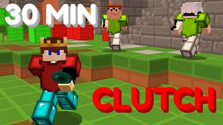Throwing, Then Clutching in Ranked Bedwars For 30 Minutes (8 Clutch)