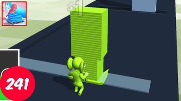 Stack Colors Level 241 | All Levels Gameplay Walkthrough | Android & ios Gaming | DestroyerH