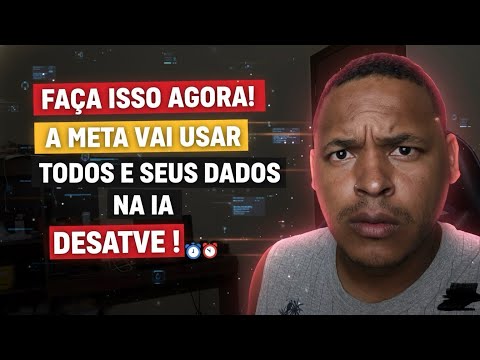 FAÇA ISSO AGORA! A Meta vai usar todos os seus dados na IA se você não fizer isso...DESATIVE !⏲️⏱️