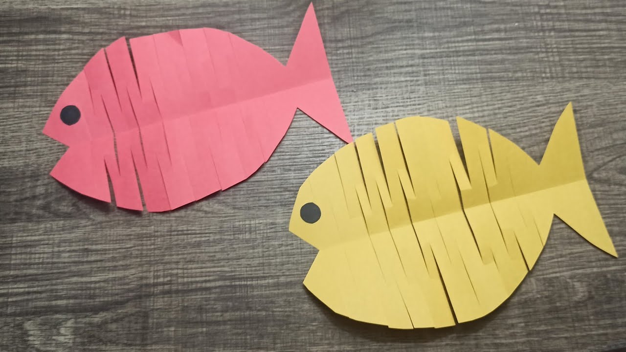 Paper Fish Spring DIY - YouTube