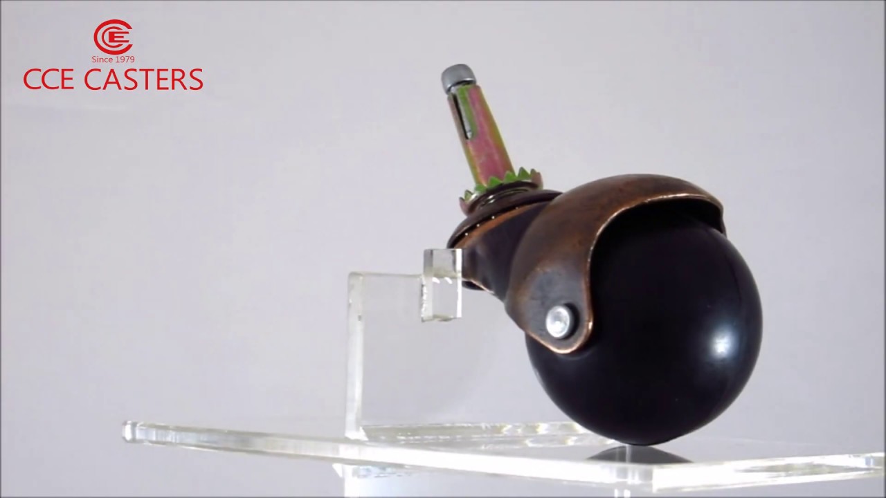 CCE CASTERS2 Inch Wooden Furniture Ball Caster Wheels Antique YouTube