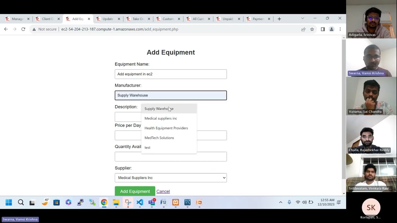 Cloud Based Rental Tracking System Project explanation video