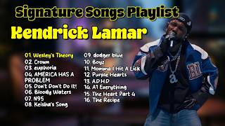 Kendrick Lamar s Signature Songs The Ultimate Playlist