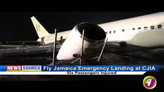 After Fly Jamaica Crash 14 Firefighters Detained for Stealing (TVJ Prime Time News) ...