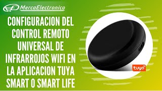 Como configurar el control universal de infrarrojos Wifi en la aplicacion Tuya Smart o Smart Life screenshot 5