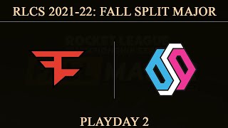 FaZe vs BDS | RLCS 2021-22 Fall Split Major | FaZe Clan vs Team BDS | 9 December 2021