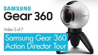 Samsung Gear 360 Action Director Software Tour - 360 VR Video Review screenshot 4