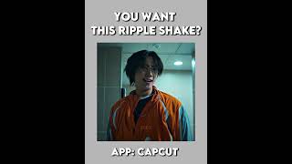 Ripple shake trend tutorial on CapCut 💀🔥 #viralvideo #aliceinborderland #capcut screenshot 2